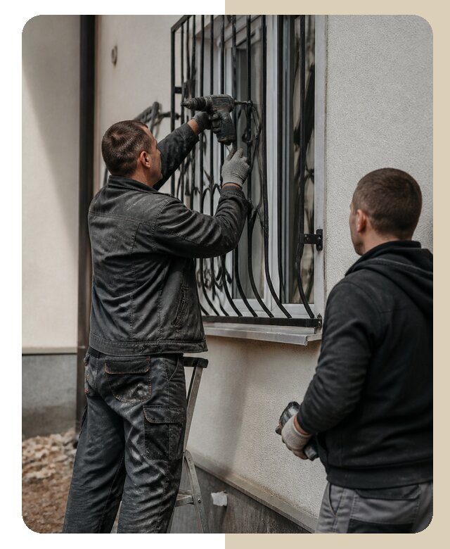 Установка наружных решеток в Мысках от 4970 р. | ДвериЛегко-Мси